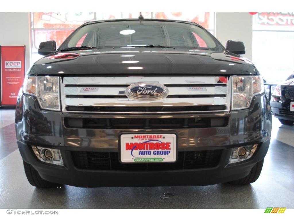 2007 Edge SEL Plus - Carbon Metallic / Camel photo #12