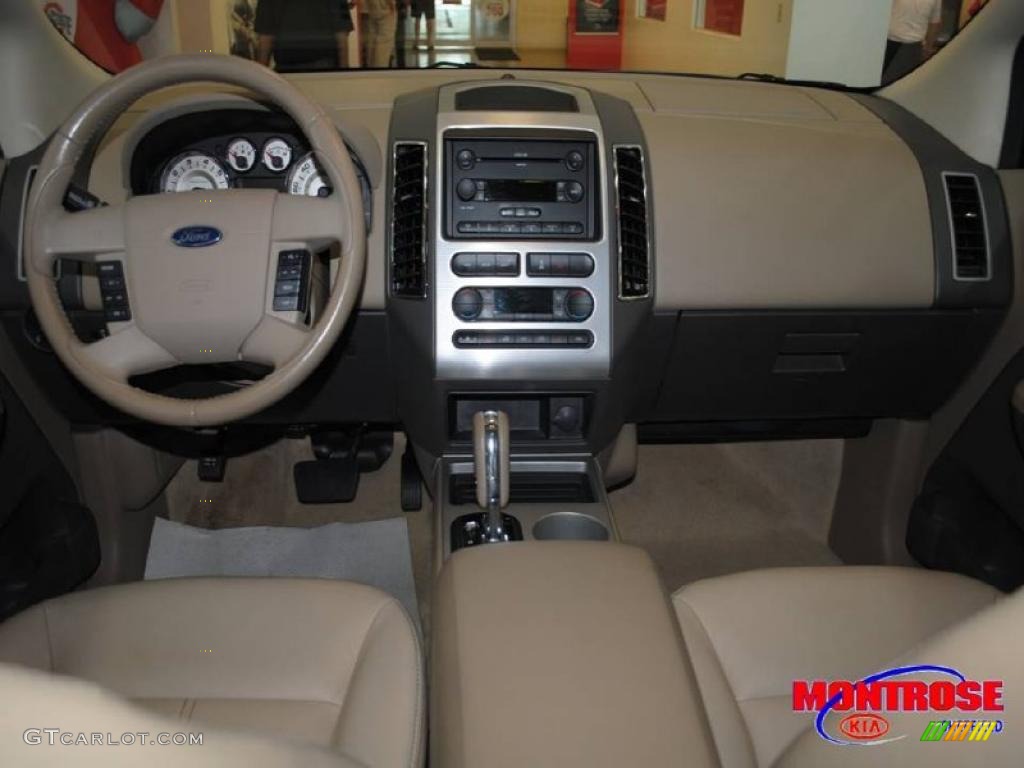 2007 Edge SEL Plus - Carbon Metallic / Camel photo #13