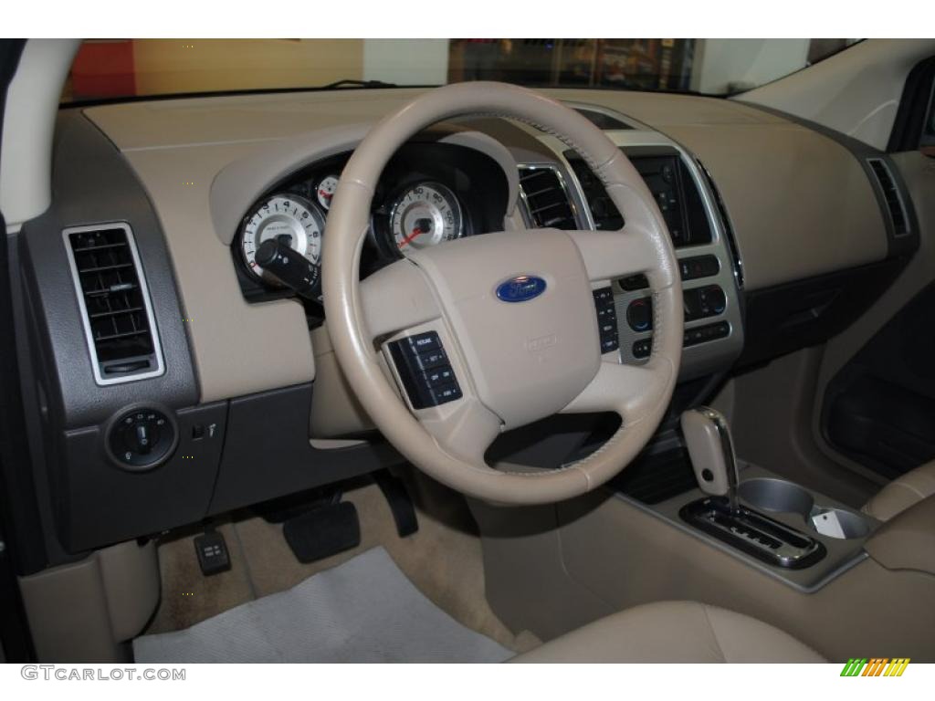 2007 Edge SEL Plus - Carbon Metallic / Camel photo #14