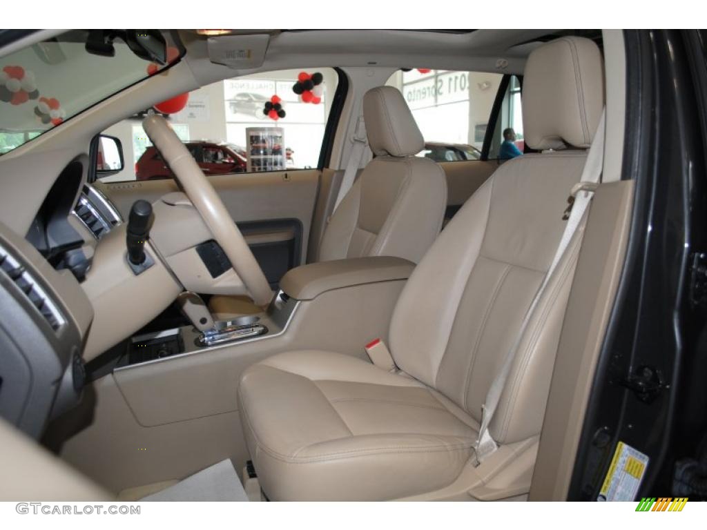 2007 Edge SEL Plus - Carbon Metallic / Camel photo #16