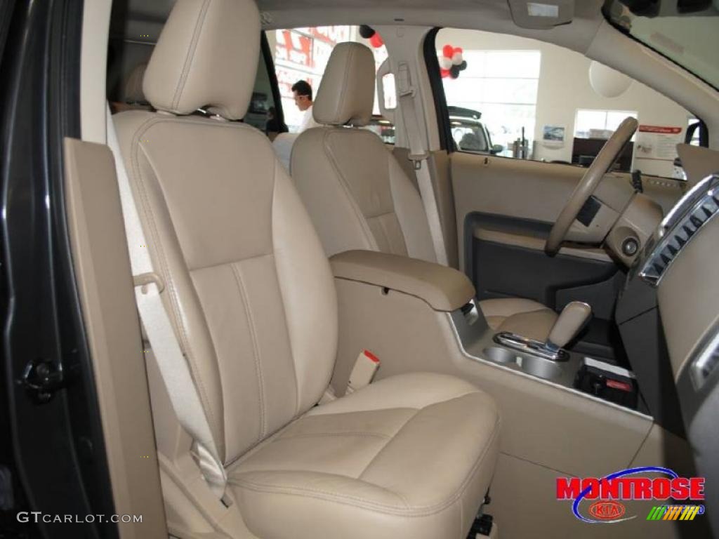 2007 Edge SEL Plus - Carbon Metallic / Camel photo #23