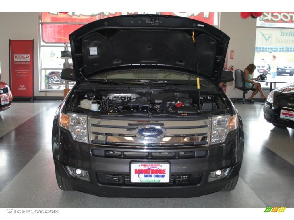 2007 Edge SEL Plus - Carbon Metallic / Camel photo #24