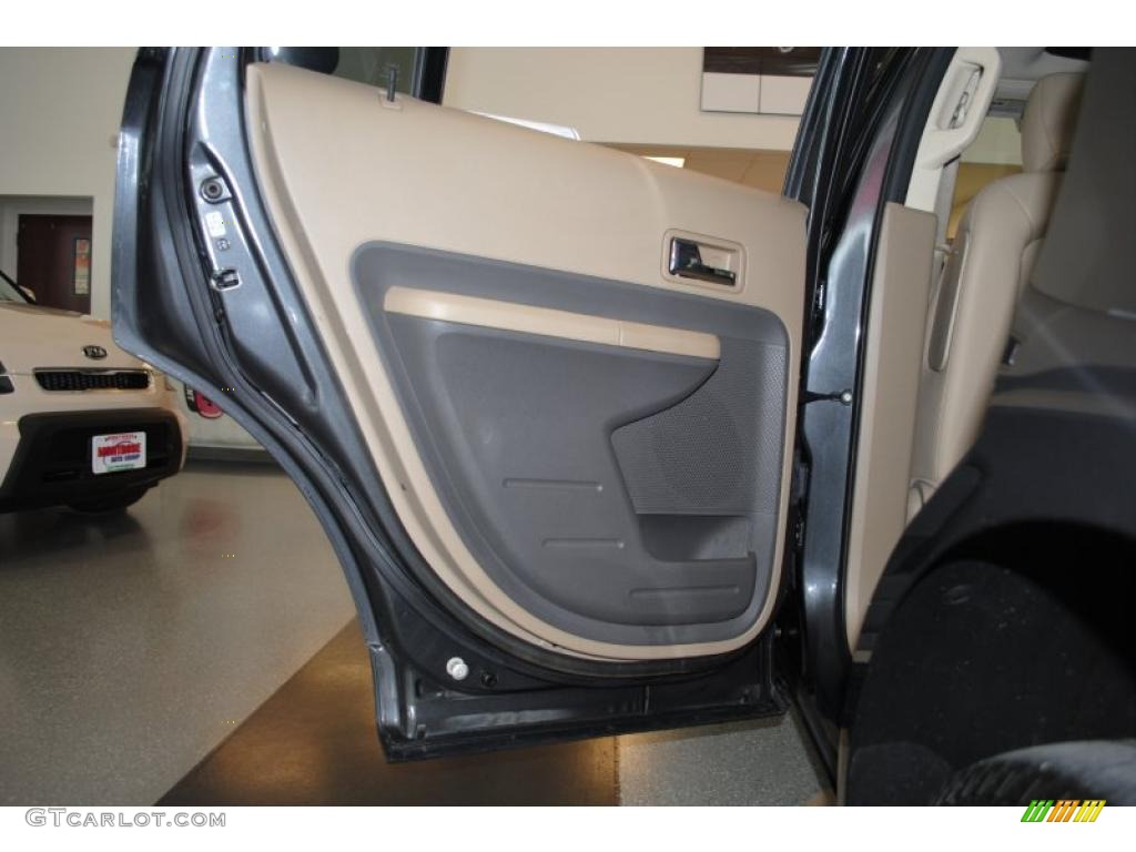 2007 Edge SEL Plus - Carbon Metallic / Camel photo #47