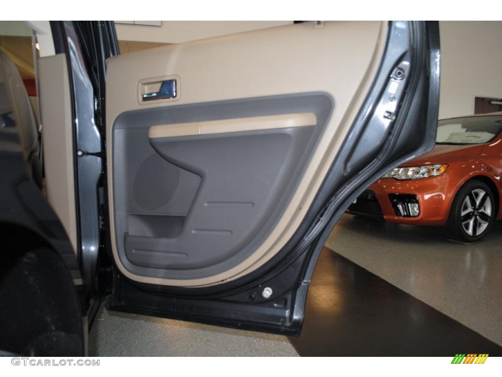 2007 Edge SEL Plus - Carbon Metallic / Camel photo #49