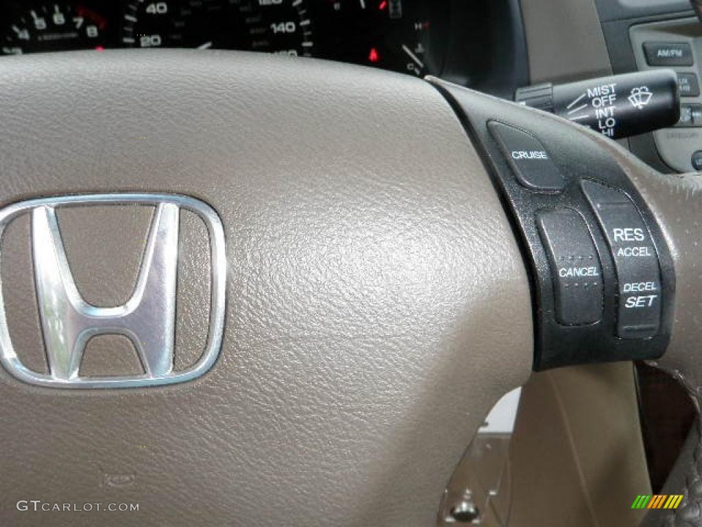 2007 Accord EX-L V6 Sedan - Taffeta White / Ivory photo #23