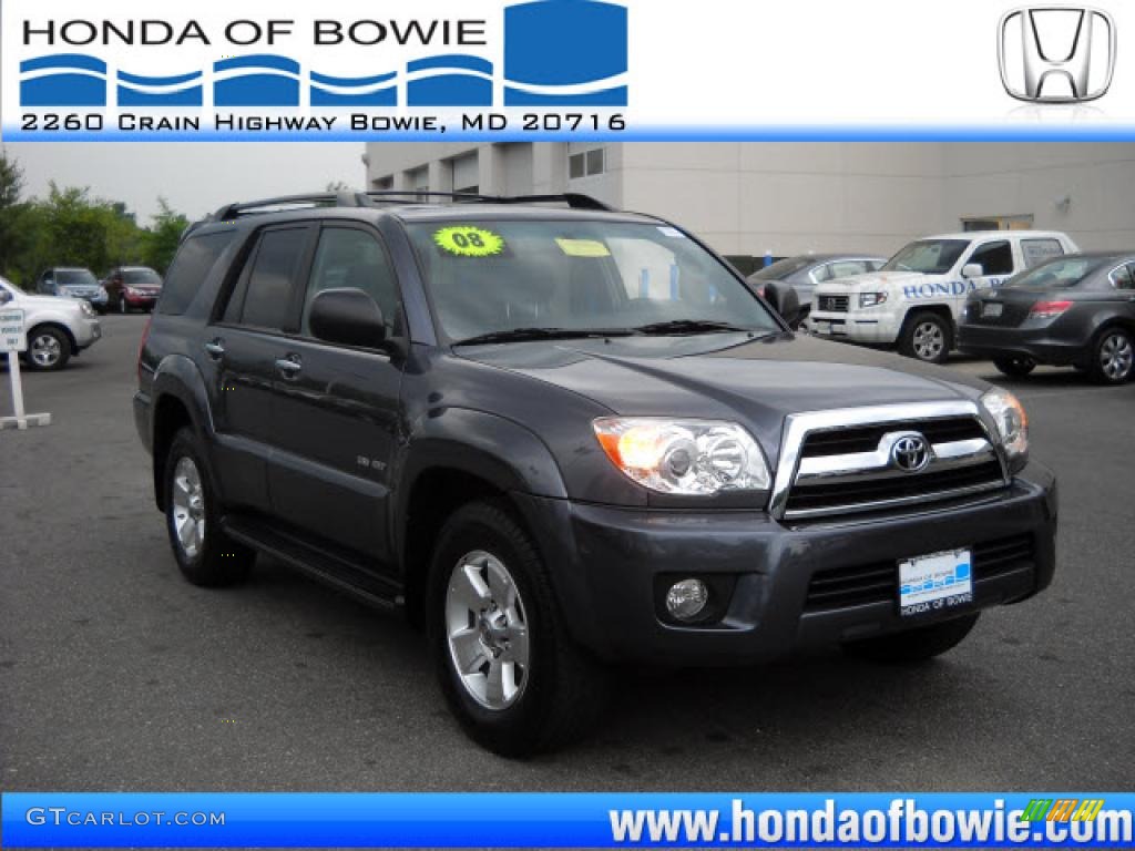 2008 4Runner SR5 4x4 - Shadow Mica / Stone Gray photo #1