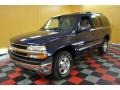 2001 Indigo Blue Metallic Chevrolet Tahoe LS 4x4  photo #3