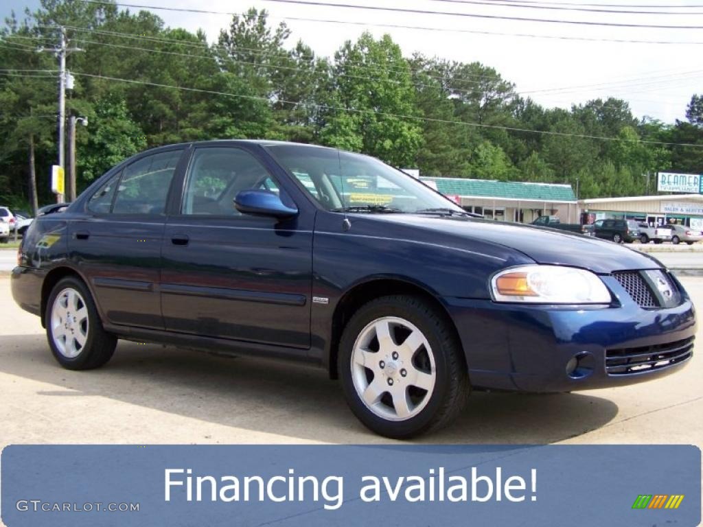 2006 Sentra 1.8 S Special Edition - Blue Dusk Metallic / Charcoal photo #1