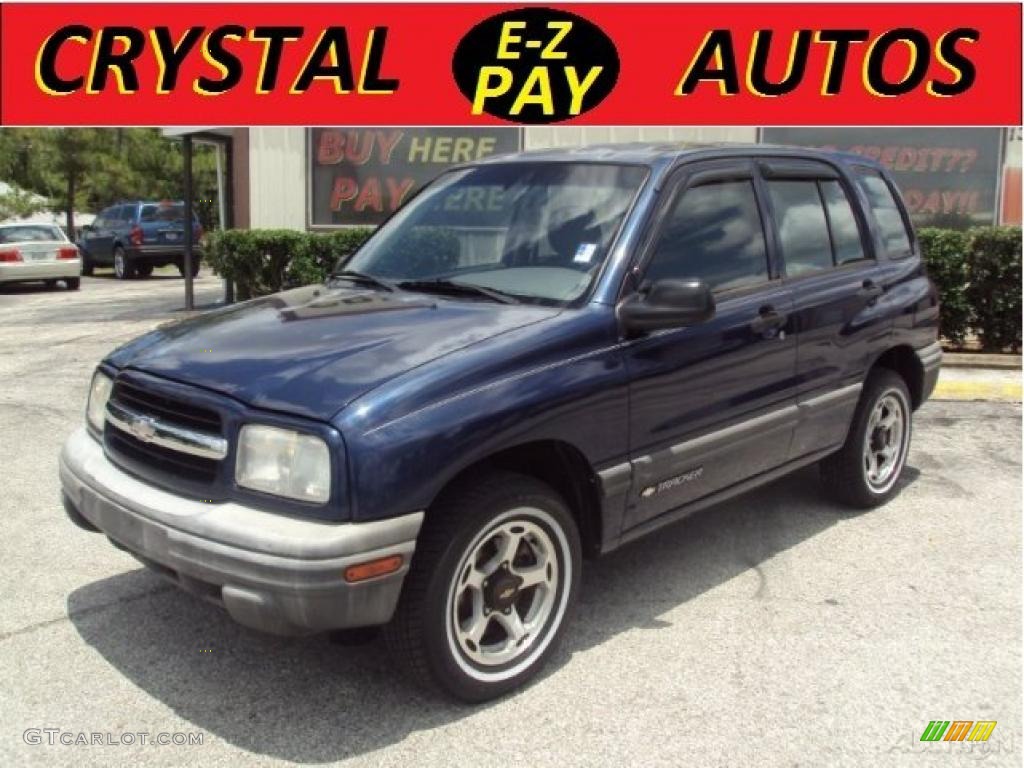 Dark Blue Metallic Chevrolet Tracker