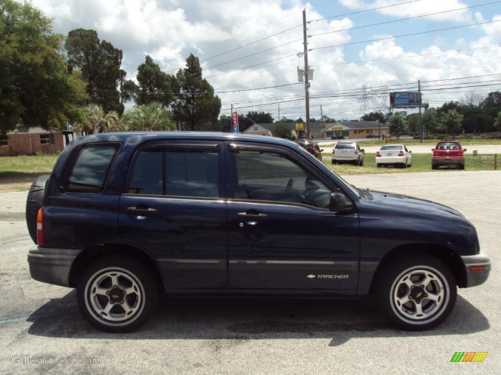 2000 Tracker Hard Top - Dark Blue Metallic / Medium Gray photo #10