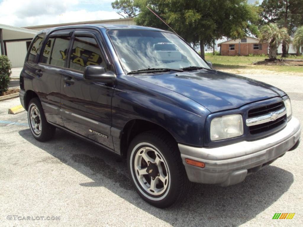 2000 Tracker Hard Top - Dark Blue Metallic / Medium Gray photo #11