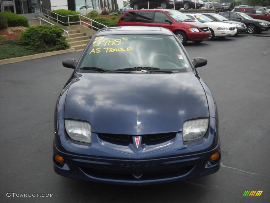 2001 Sunfire SE Coupe - Indigo Blue / Graphite photo #2