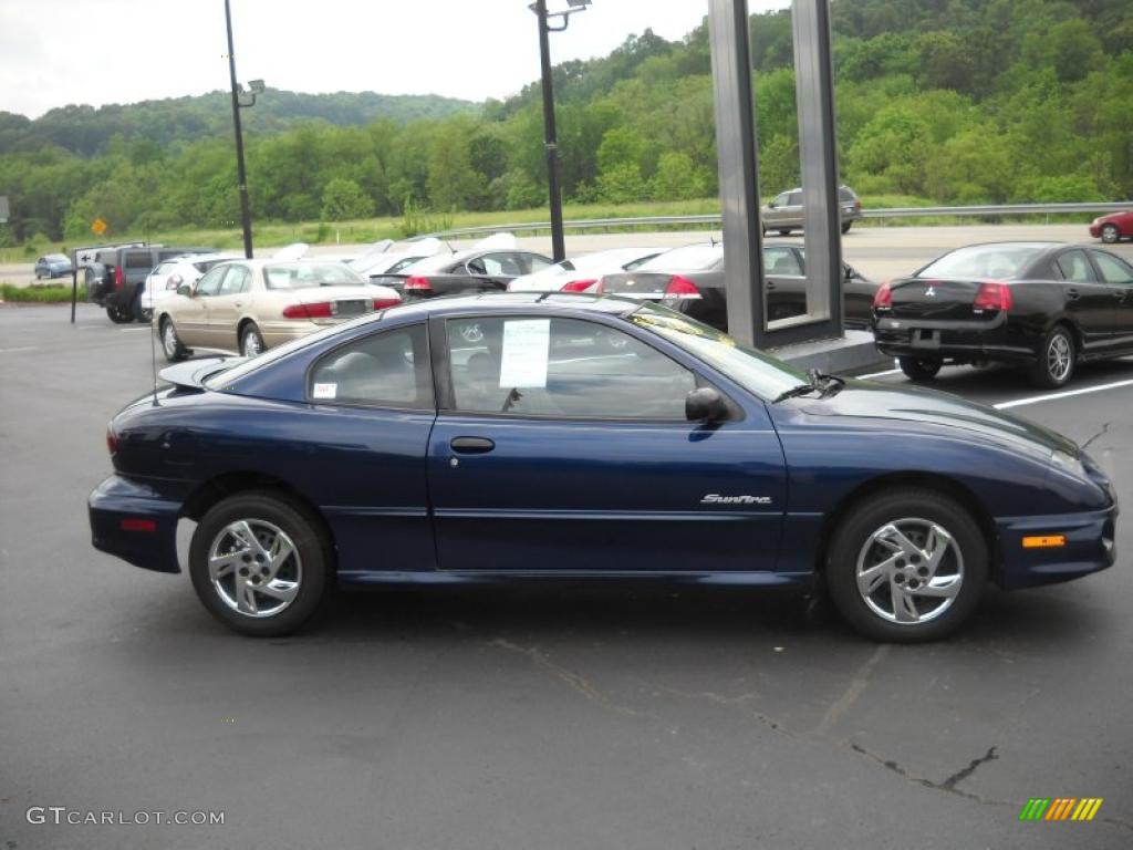 2001 Sunfire SE Coupe - Indigo Blue / Graphite photo #4
