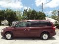 2001 Dark Garnet Red Pearl Chrysler Town & Country LX  photo #2