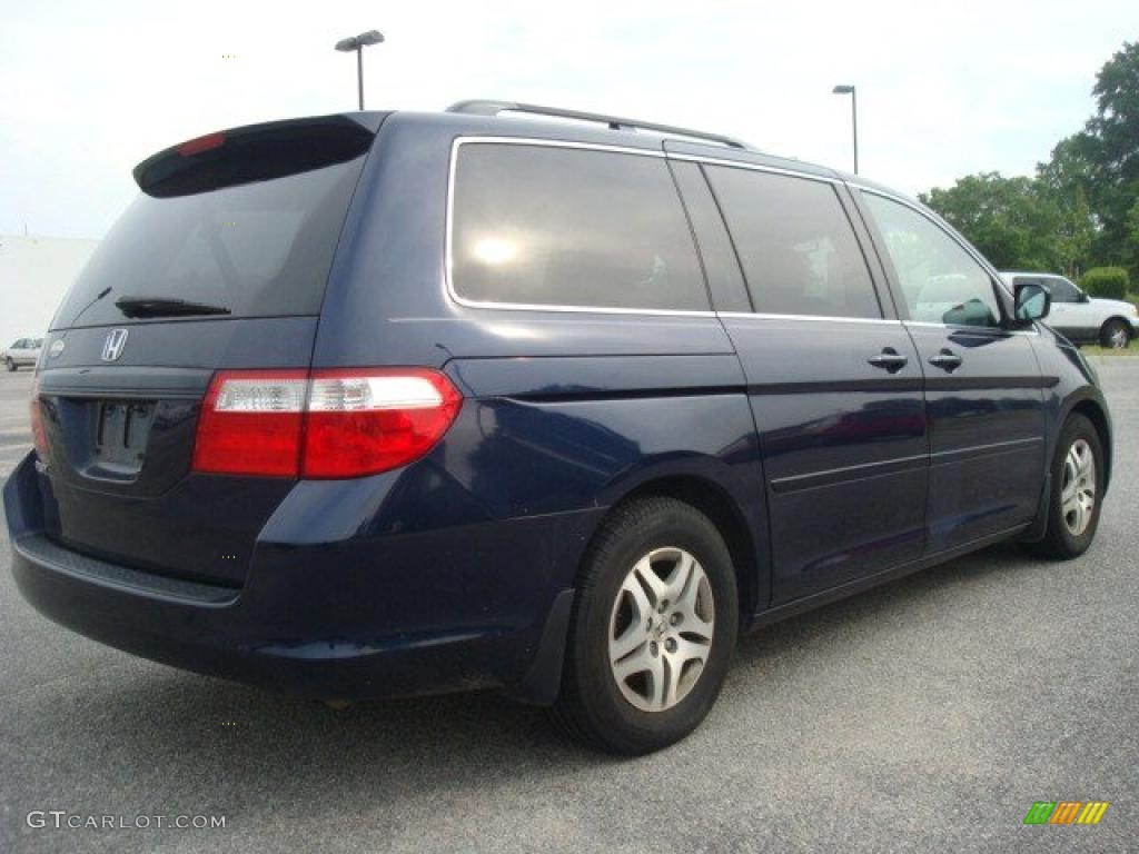 2006 Odyssey EX-L - Midnight Blue Pearl / Gray photo #4