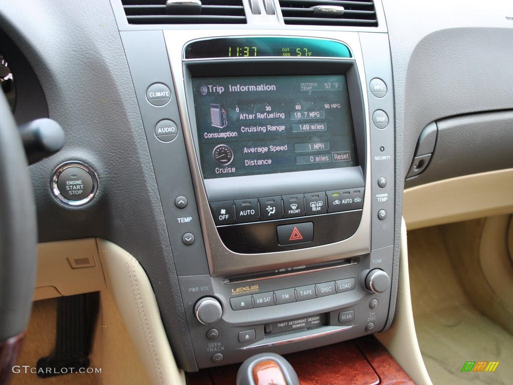 2006 Lexus GS 300 Controls Photo #31062956