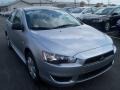 2010 Apex Silver Metallic Mitsubishi Lancer DE  photo #10