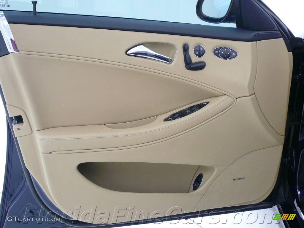 2006 CLS 55 AMG - Capri Blue Metallic / Cashmere Beige photo #11