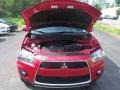 2010 Rally Red Metallic Mitsubishi Outlander SE 4WD  photo #14