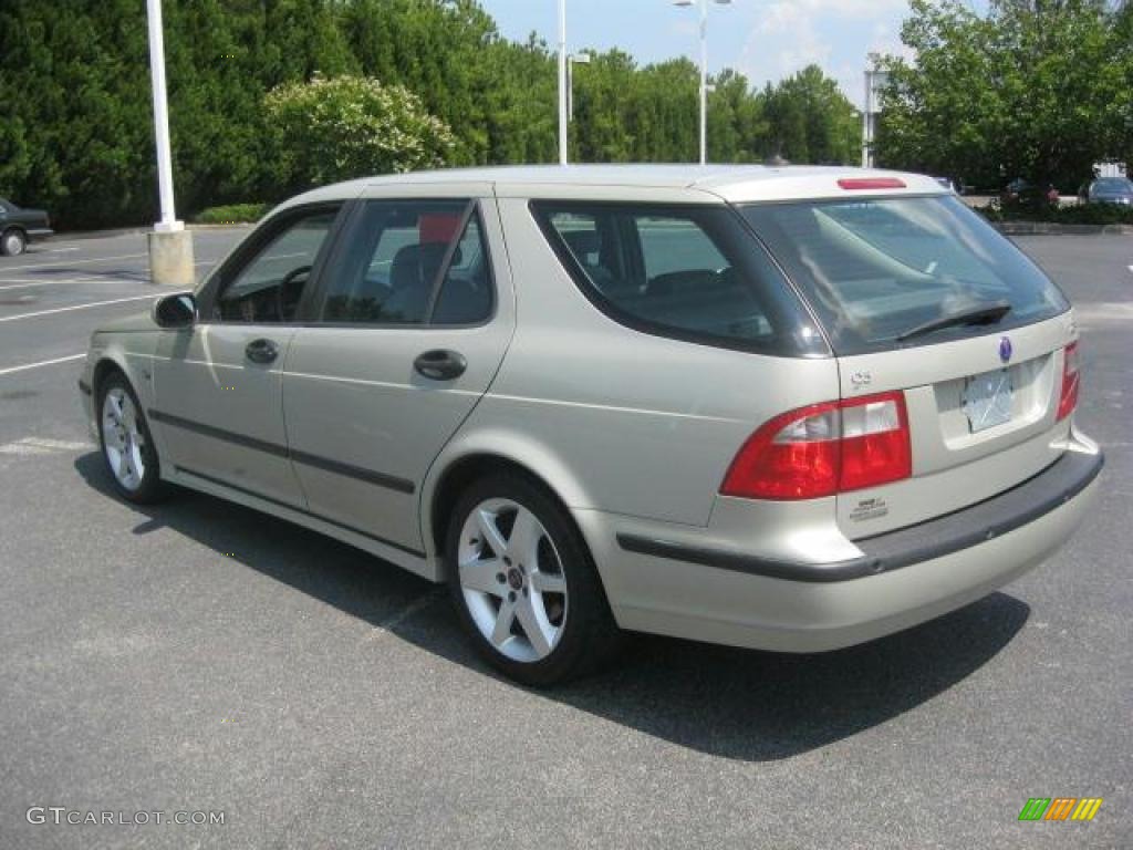 2005 9-5 Arc Sport Wagon - Parchment Silver Metallic / Granite Gray photo #2