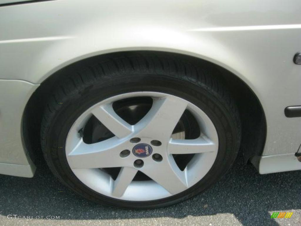 2005 9-5 Arc Sport Wagon - Parchment Silver Metallic / Granite Gray photo #18