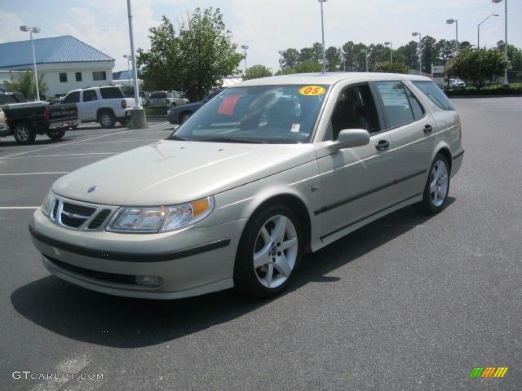 2005 9-5 Arc Sport Wagon - Parchment Silver Metallic / Granite Gray photo #20