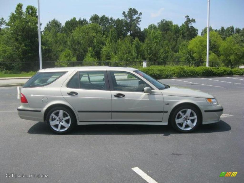 2005 9-5 Arc Sport Wagon - Parchment Silver Metallic / Granite Gray photo #22