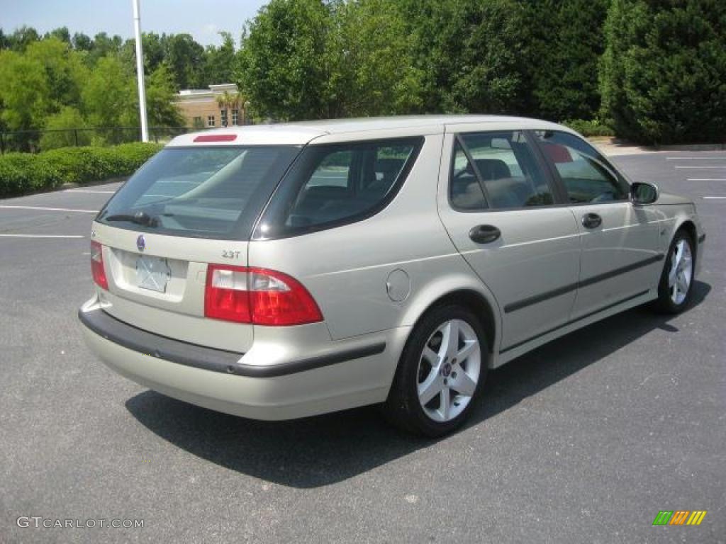 2005 9-5 Arc Sport Wagon - Parchment Silver Metallic / Granite Gray photo #23