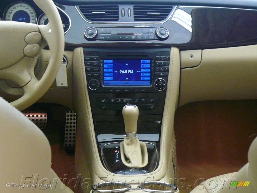 2006 CLS 55 AMG - Capri Blue Metallic / Cashmere Beige photo #19
