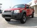 Aztec Red - Frontier XE Crew Cab 4x4 Photo No. 7