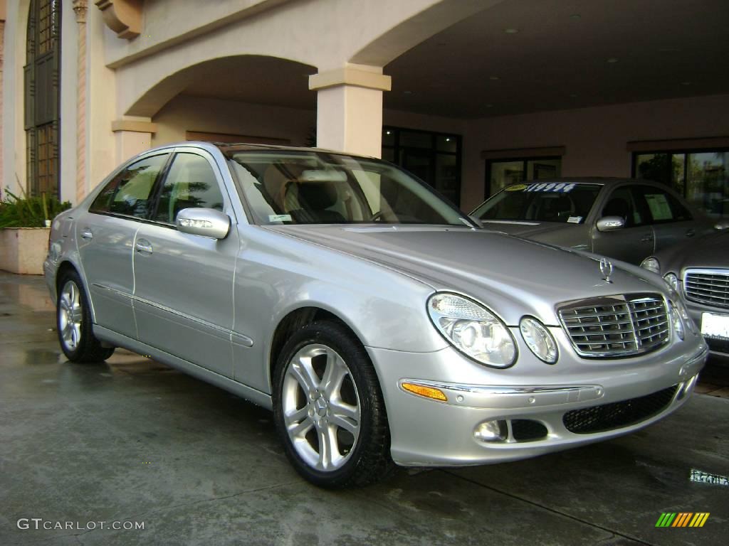 2006 E 350 Sedan - Iridium Silver Metallic / Charcoal photo #1