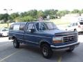 1993 Bimini Blue Metallic Ford F150 XLT Regular Cab  photo #20