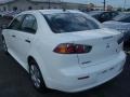 2010 Wicked White Metallic Mitsubishi Lancer DE  photo #8