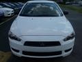 2010 Wicked White Metallic Mitsubishi Lancer DE  photo #12