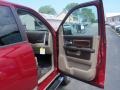 2010 Inferno Red Crystal Pearl Dodge Ram 2500 Laramie Mega Cab 4x4  photo #24