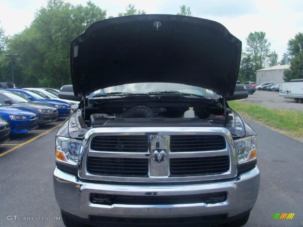 2010 Ram 2500 SLT Crew Cab 4x4 - Rugged Brown Pearl / Light Pebble Beige/Bark Brown photo #13