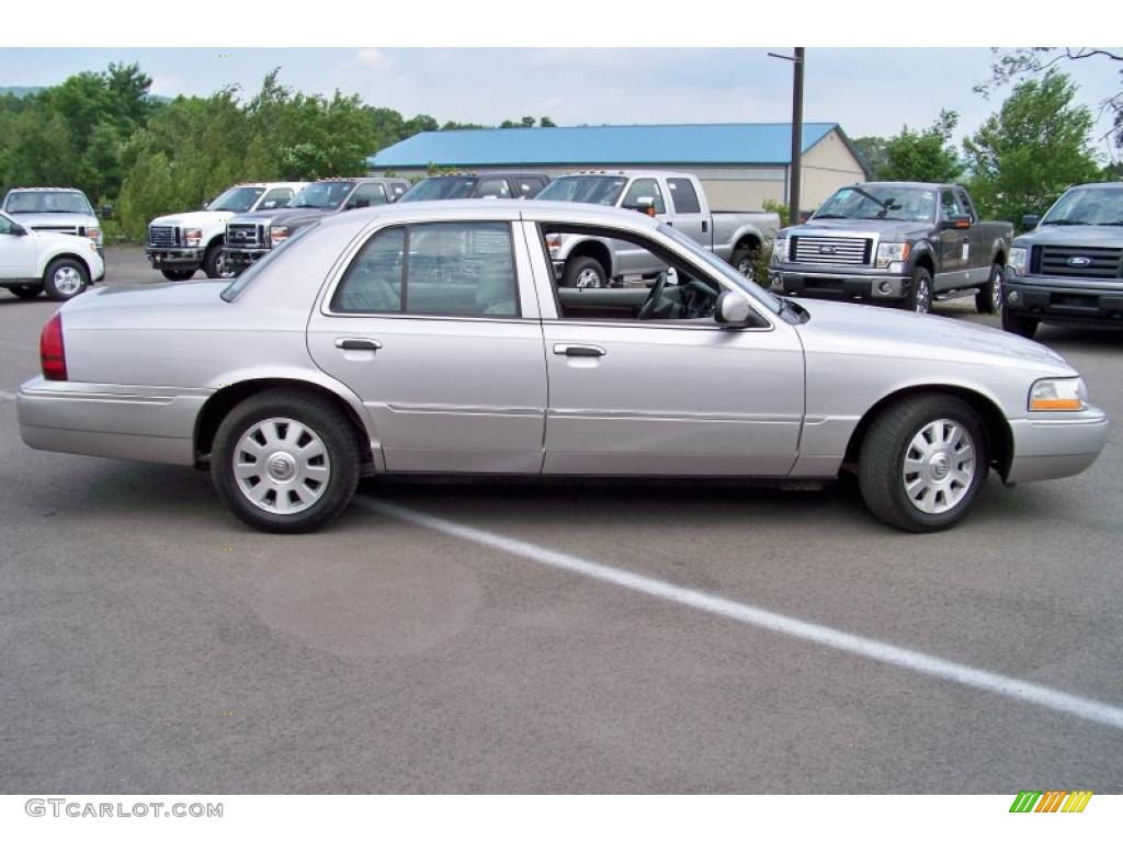 2004 Grand Marquis LS - Silver Birch Metallic / Light Flint photo #4