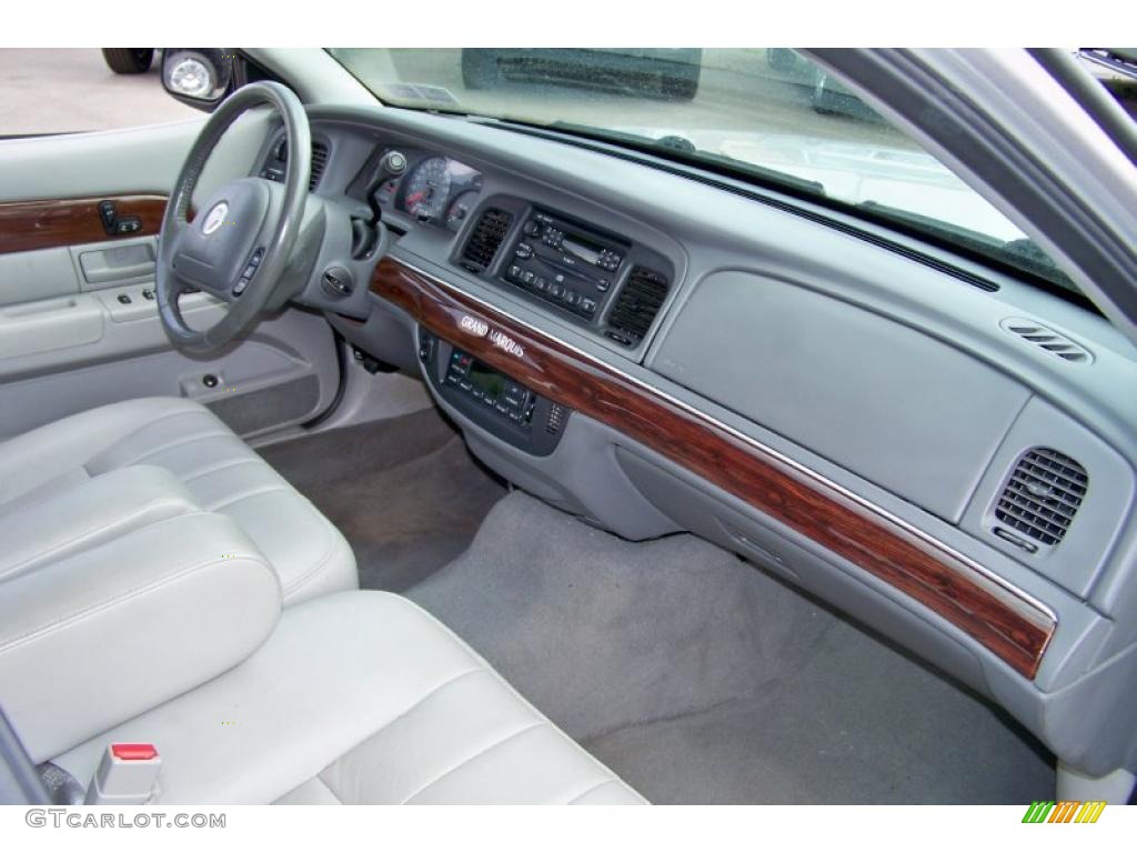 2004 Grand Marquis LS - Silver Birch Metallic / Light Flint photo #20