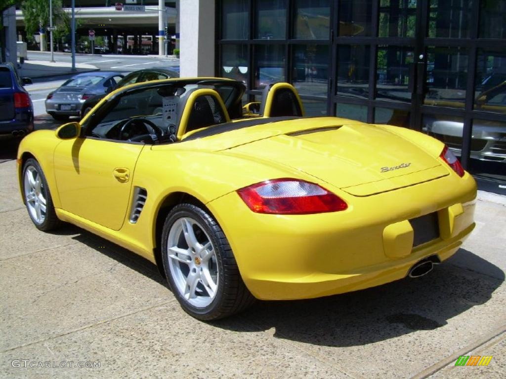2006 Boxster  - Speed Yellow / Black photo #5
