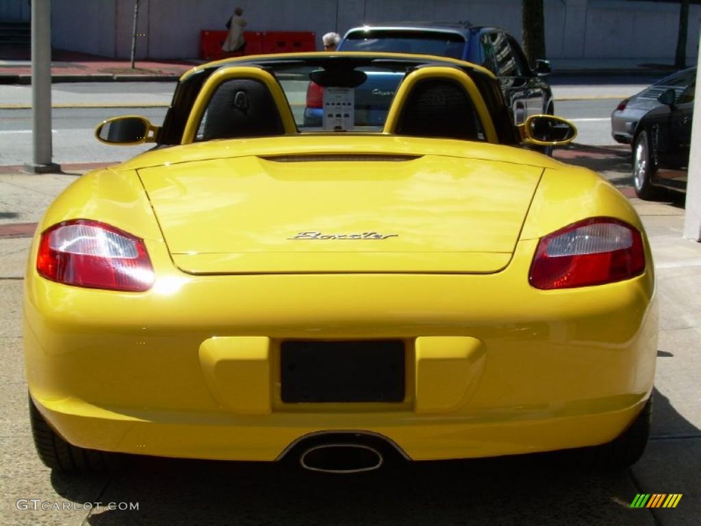 2006 Boxster  - Speed Yellow / Black photo #6