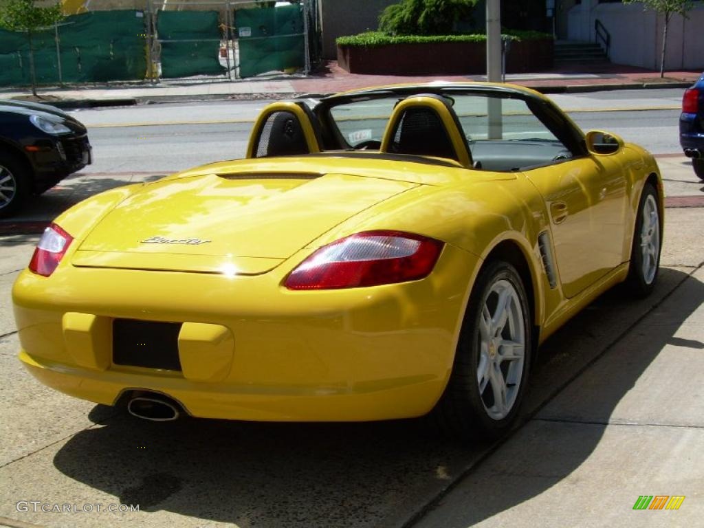 2006 Boxster  - Speed Yellow / Black photo #7