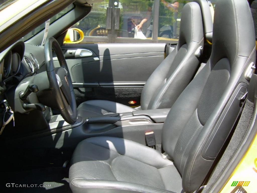 2006 Boxster  - Speed Yellow / Black photo #13