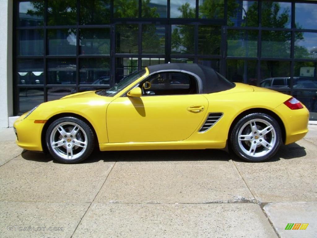 2006 Boxster  - Speed Yellow / Black photo #15