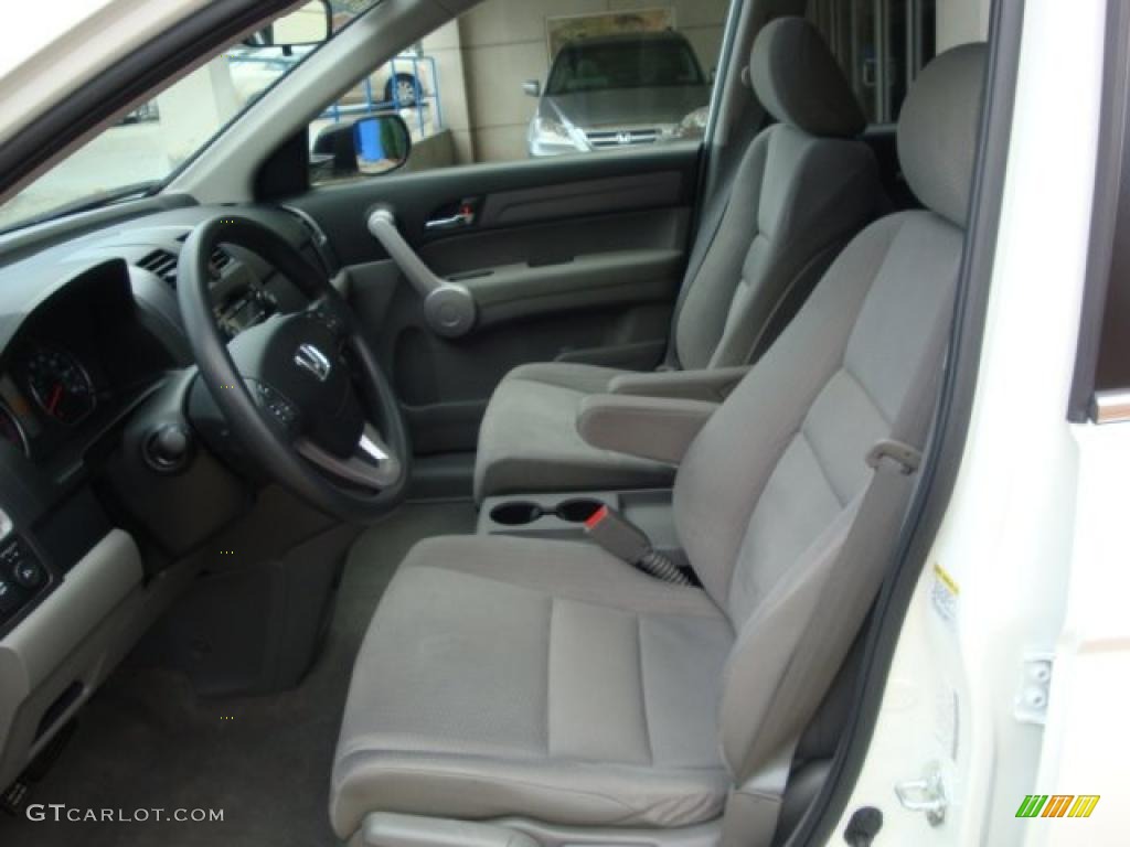 2007 CR-V EX 4WD - Taffeta White / Gray photo #7