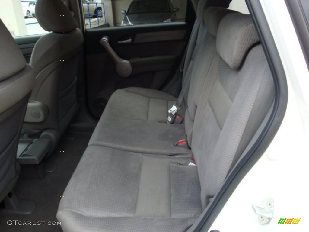 2007 CR-V EX 4WD - Taffeta White / Gray photo #13