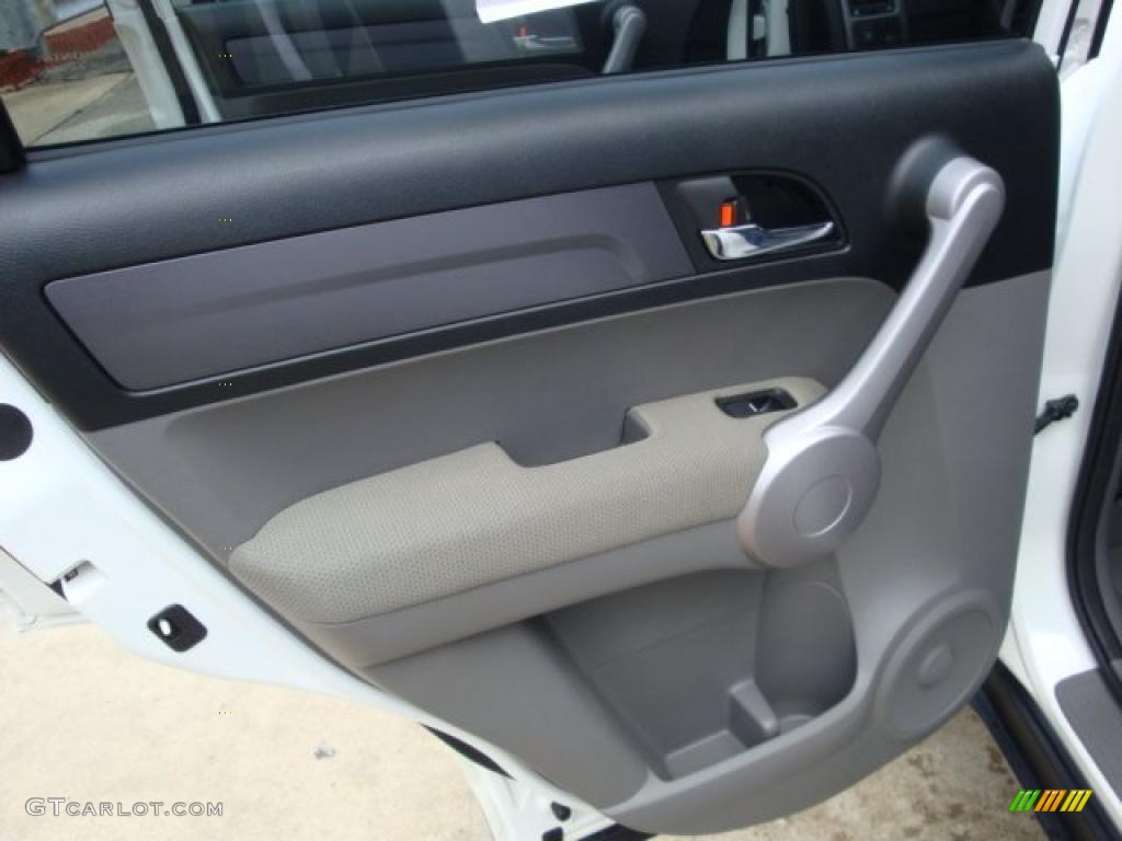 2007 CR-V EX 4WD - Taffeta White / Gray photo #15