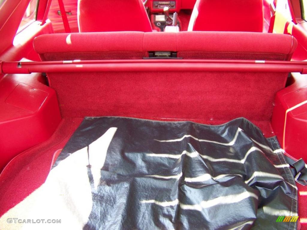 1983 Mustang GT Coupe - White / Red photo #17
