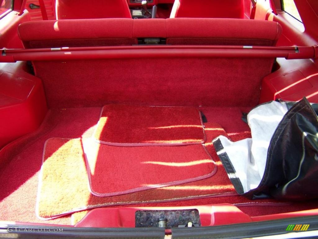 1983 Mustang GT Coupe - White / Red photo #18