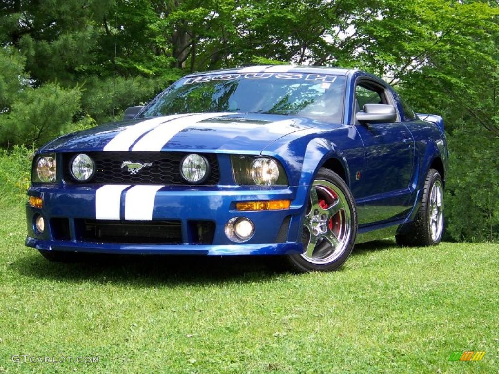 Vista Blue Metallic Ford Mustang