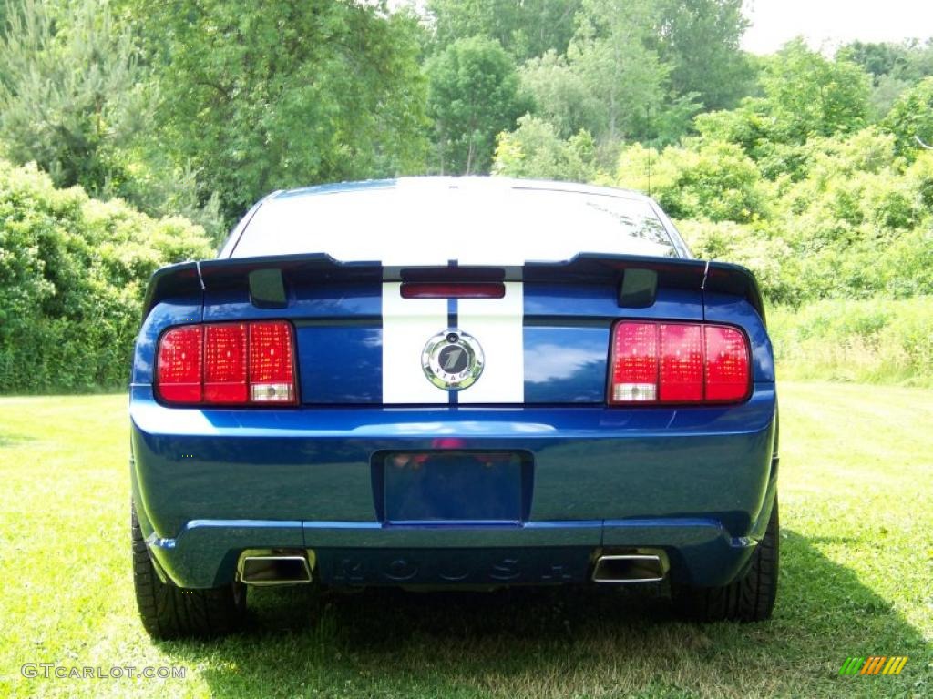 2006 Mustang Roush Stage 1 Coupe - Vista Blue Metallic / Dark Charcoal photo #6